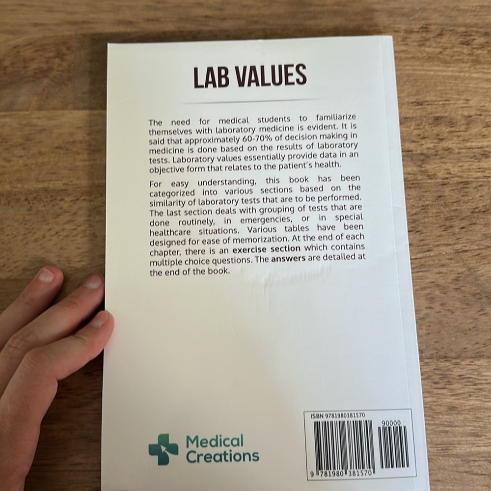 Lab Values *easy read - Picture 4 of 5
